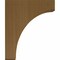 Ekena Millwork 5 1/4"W x 10"D x 12"H Clarksville Bracket, Mahogany BKTW05X10X12CVGM - alternate 4
